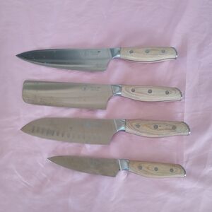 Wallop German DIN 1.4116  knife set of 4